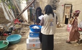 The UN rapid response mechanism in Yemen, led by UNFPA, ensures life-saving assistance within 72 hours of the onset of an emerge