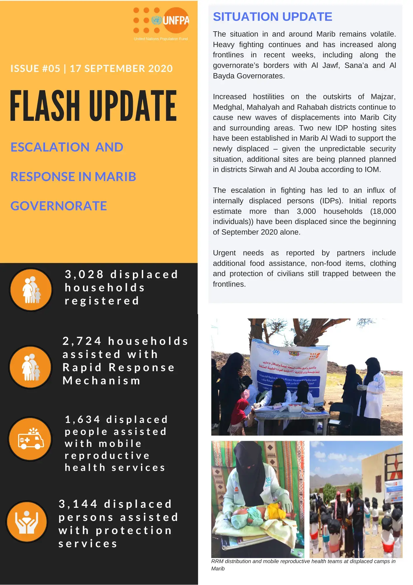 Flash Update #05 Escalation and Response in Marib